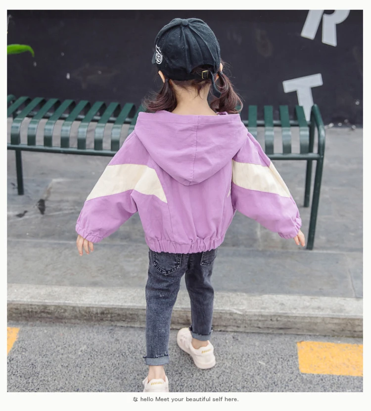 Bobotata Baby Boys Girls Jackets Hooded Kids Clothes Bat Sleeve Jacket Children Clothing Autumn Windbreaker Fashion Girls Coats