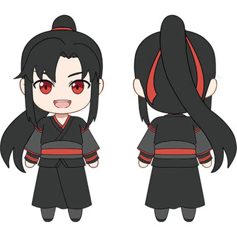 Ограниченный Грандмастер демонического культивирования Wei Wuxian Lan Wangji BL плюшевые игрушки куклы 25 см рождественские подарки