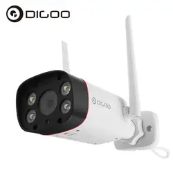 DIGOO DG-W10 двойной светодиодный двойной ИК свет 1080P 2MP IP66 уличная умная ip-камера двухсторонняя звуковая карта TF и Облачное хранилище монитор