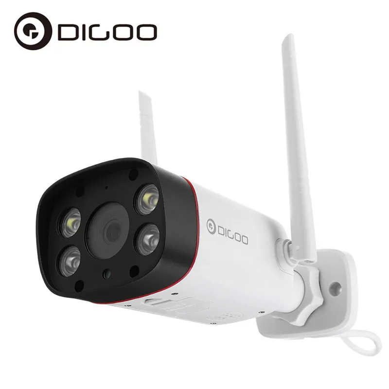 

DIGOO DG-W10 Dual LED Dual IR Light 1080P 2MP IP66 Outdoor Smart IP Camera Two-way Audio TF Card&Cloud Storage Security Monitor