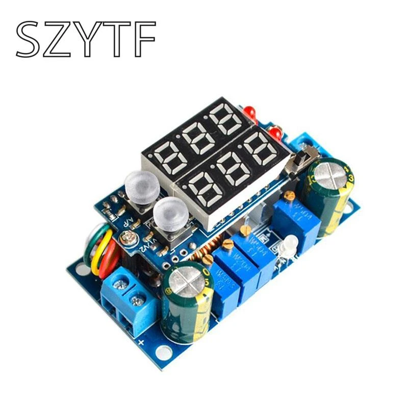 5a Mppt Solar Panel Controller Dc Dc Step Down Cc Cv Charging Module Display Led Regulator Controllers Integrated Circuits Aliexpress