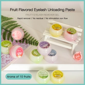 

Remover Makeup Tools Cleansing Cream Maquillaje 10g Fruit Flavour Eyelash Extension Glue Remover Cream Lashes TSLM1