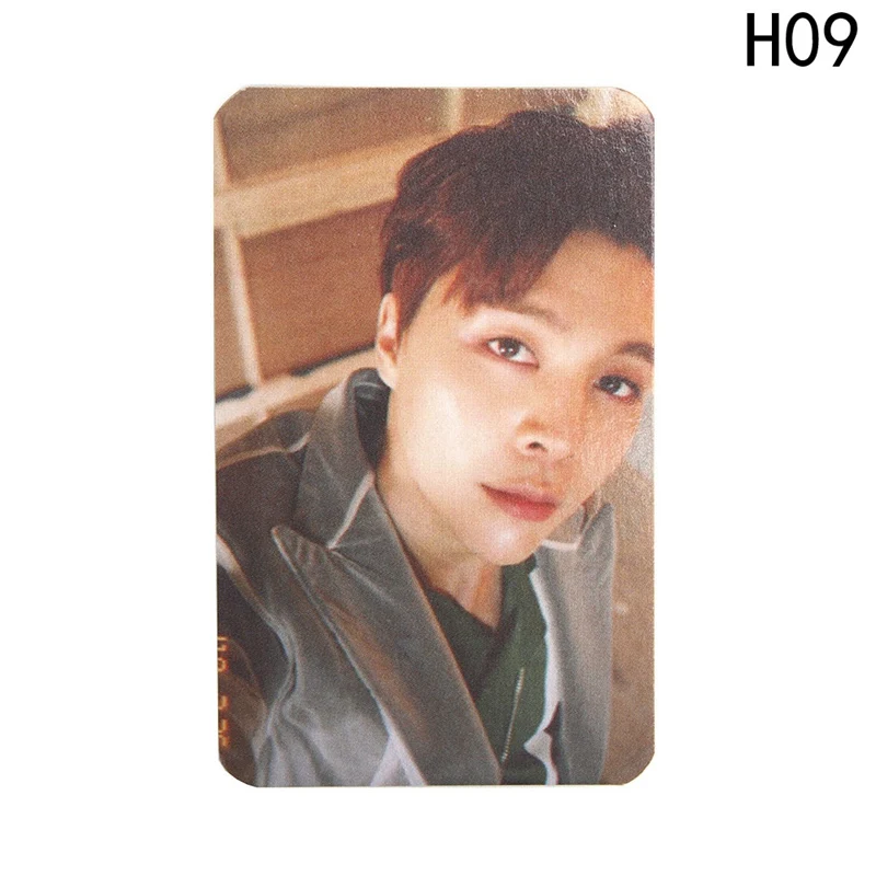 И белая версия Taeyong Mark KPOP NCT 127 самодельные сопереживания открытки в Альбом Плакат черный автограф фотобумага - Цвет: H09