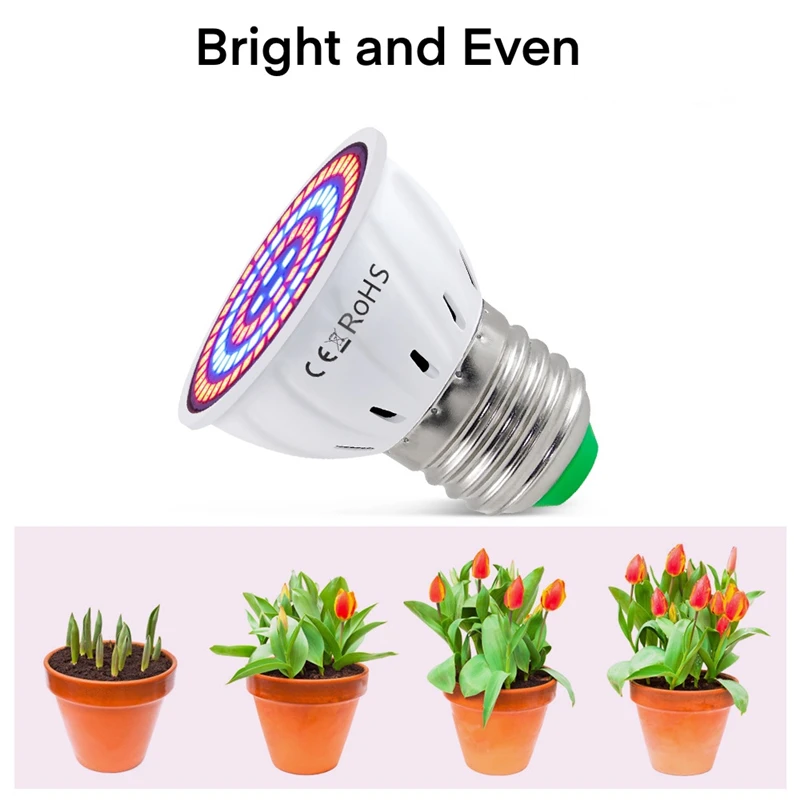 Full Spectrum cfl LED Grow Light Lampada E27 E14 MR16 GU10 Indoor Plant Lamp Flowering Hydroponics System IR UV Garden 110V 220V led grow lamp led plant light growing lamp bulb