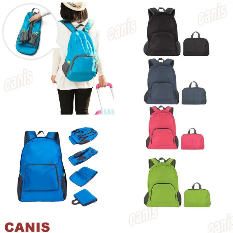 

Unisex Large Waterproof Backpack Rucksack School Travel Sports Bag Foldable utdoor Camping Climbing Hiking Biking Rucksack