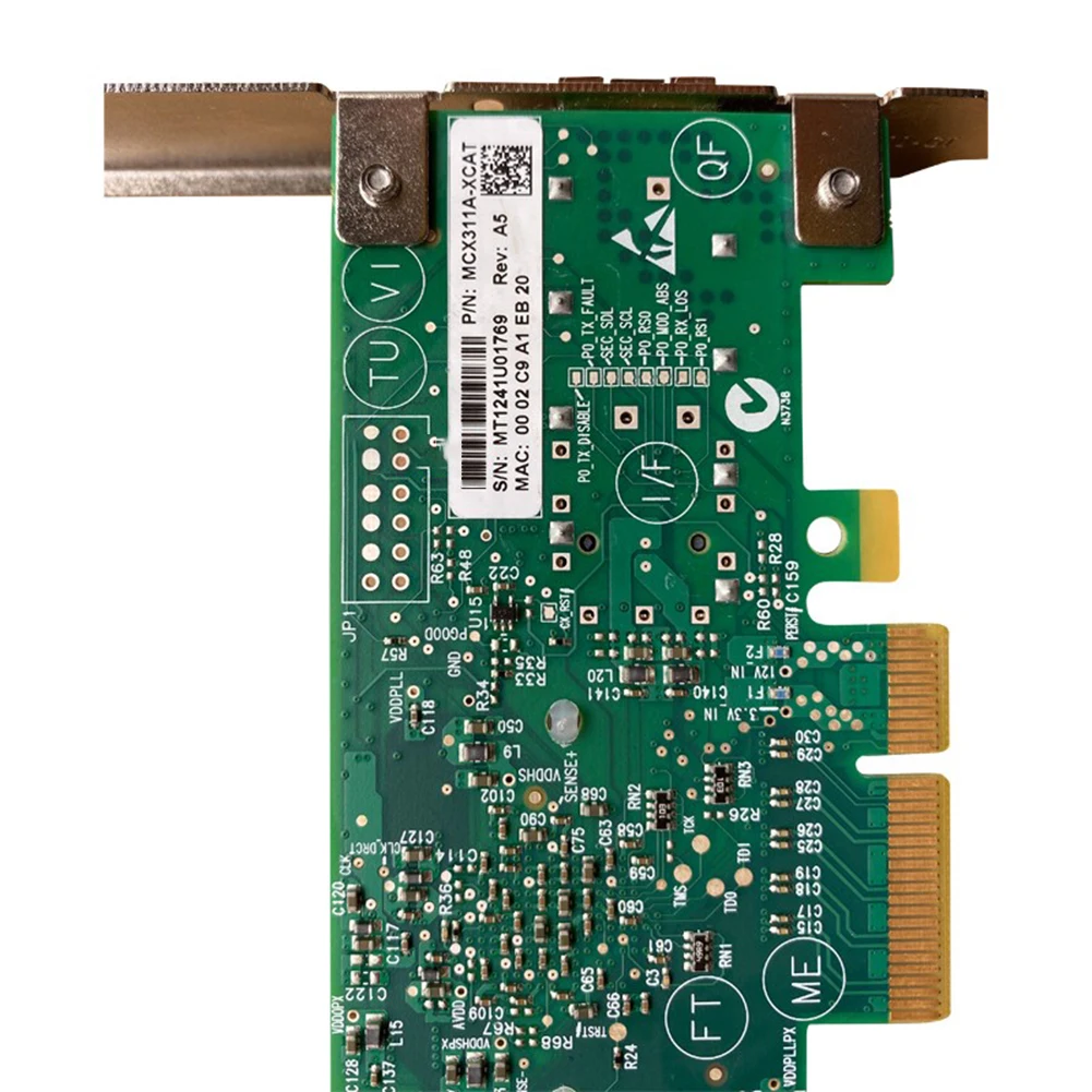 10G Однопортовый 10 гигабитный Mellanox MCX311A ConnectX 3 SFP + волоконно оптическая сетевая