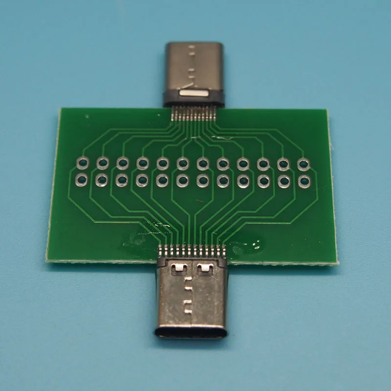 model two 2шт 24P папа-мама тестовая плата USB3.1 type-C плата адаптера - Цвет: model two