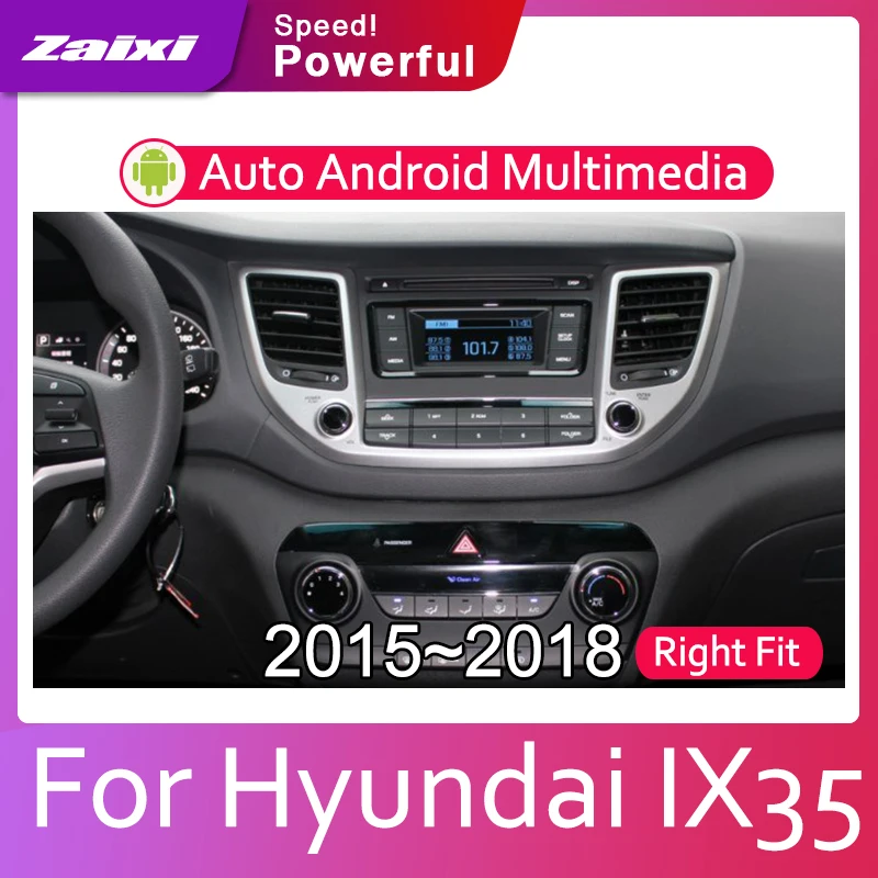 ZaiXi 8 HD 1080P ips ЖК-экран Android 8 Core для hyundai IX35 Tucson~ автомобильный радиоприемник BT 3G4G wifi AUX USB gps Navi