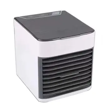 

2019 New Models DMZ001 Mini Portable USB Desktop Household Air Cooler Filter Core Piano Key Night Light ABS