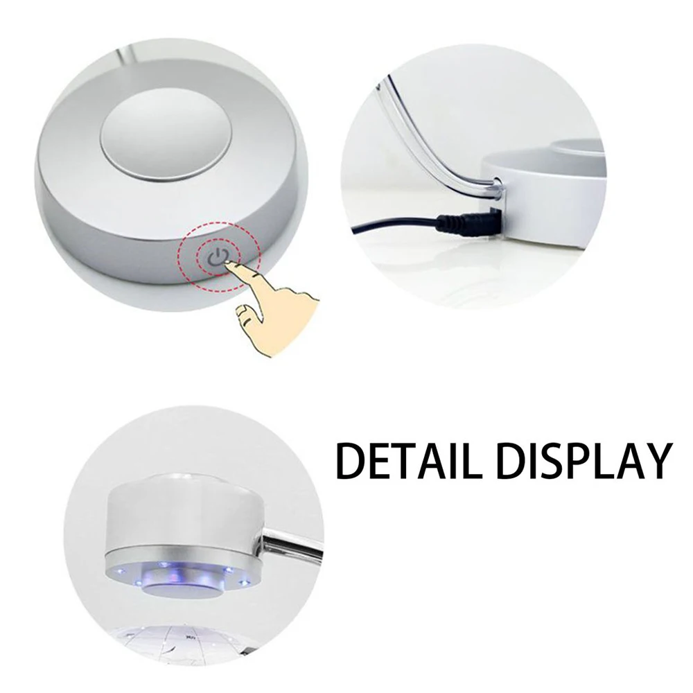  High-tech 8 Inch Magnetic Levitation Globe With LED Light Electronic Floating Globe for Child Home  - 4000125508541