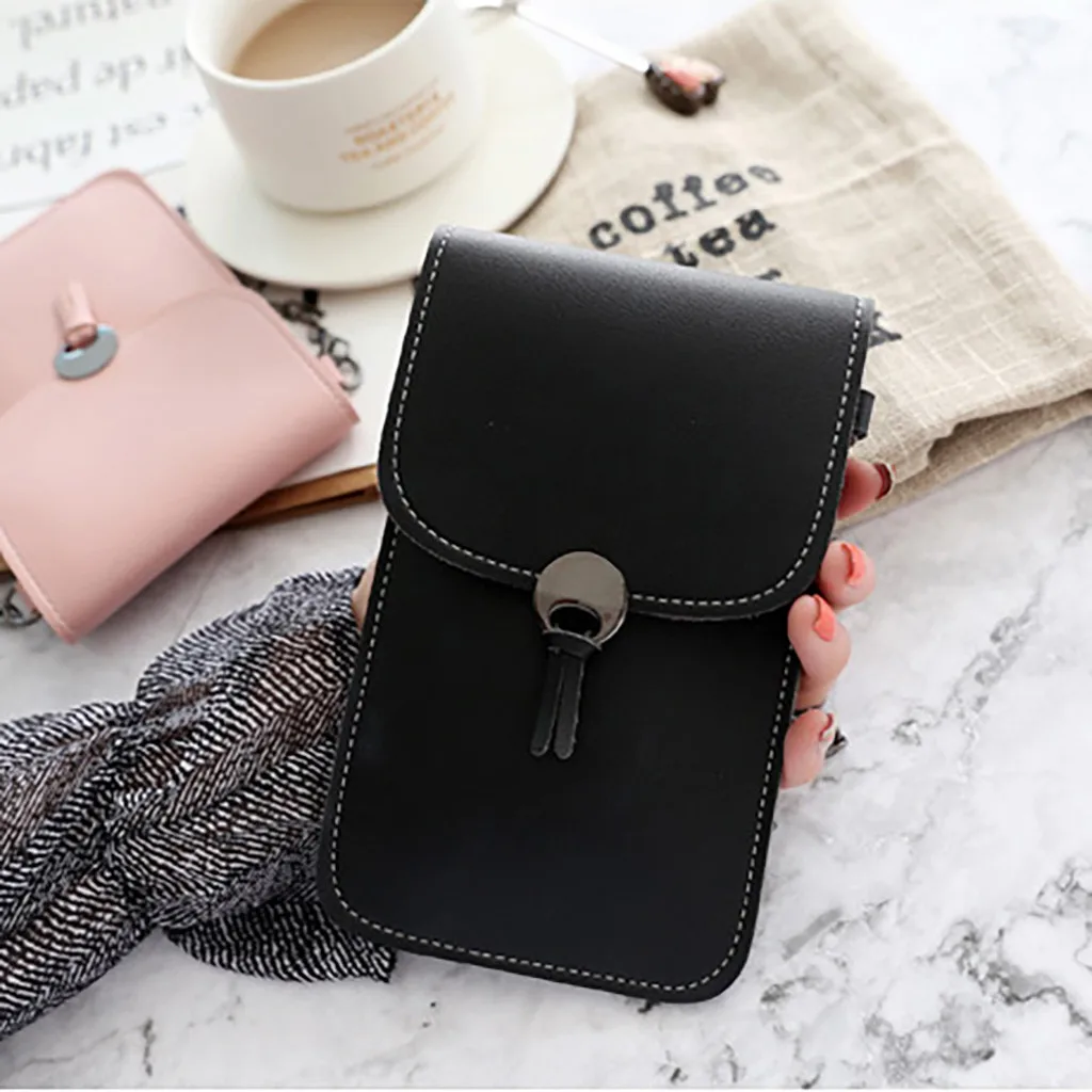 Кошелек для мобильного телефона с сенсорным экраном сумка смартфона кошелек