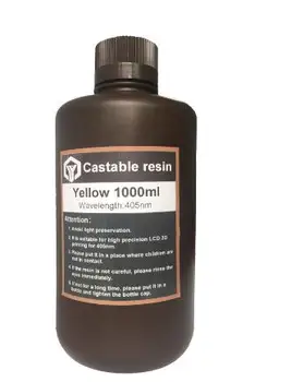 

LCD 3D printing Materials Castable resin Jewelry liquid Casting / Wax resin for LCD/DLP 3d printer 250ml/500ml/1000 ml