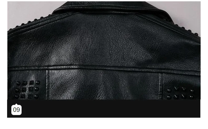 Idopy мужские панк кожаные куртки черные заклепки мотоциклетные кожаные куртки шипованные готические облегающие байкерские кожаные пальто для мужчин