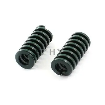 

2Pcs Heavy Load Green Spiral Stamping Compression Die Spring 10x20mm
