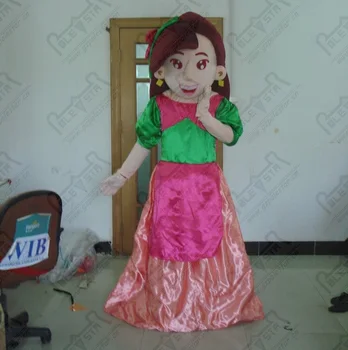 

Prom girl mascot costumes modern girl costumes