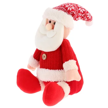 

1Pc Doll Festive Portable Adorable Creative Santa Claus Doll for Party