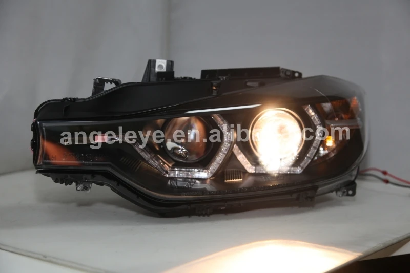 Светодиодный Ангельские глазки фары для BMW F30 F35 318 320 325 328 330 335 2013 2015 год SN