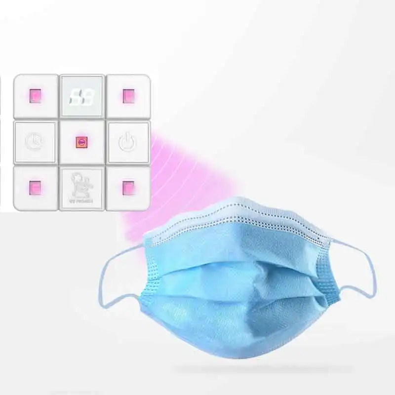 Карманный миниатюрный светодиодный коробка UVC Cube ультрафиолетовый стерилизатор