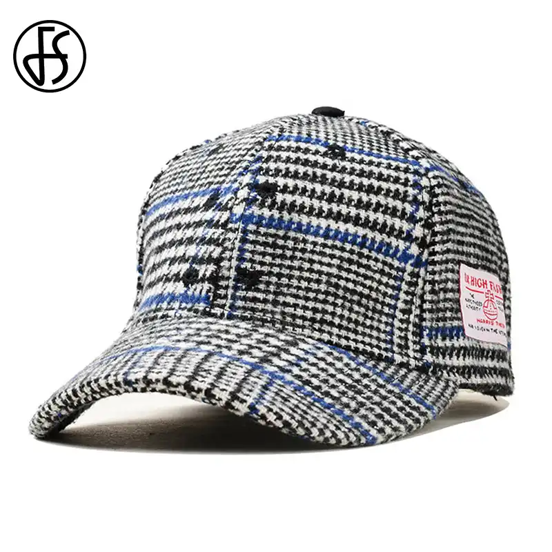 houndstooth cap