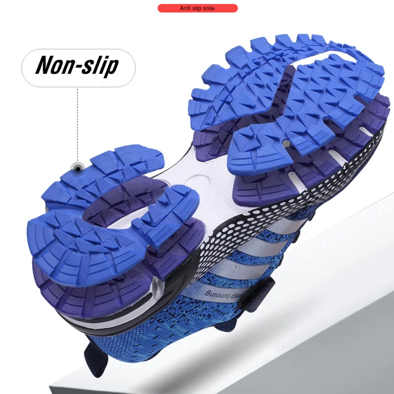 Running Shoes Children Sneakers Breathable Boys Girls Non-slip Outdoor Casual Sports Teenagers Walking