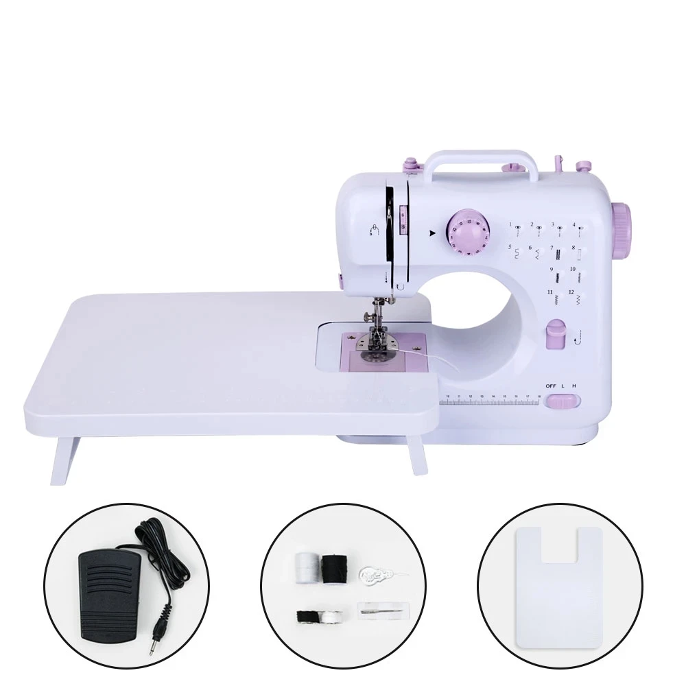 Mini Sewing Machine, Portable Sewing Machine for Beginners Adult, Electric  Crafting Speed Crafting Mending Machine Electric Overlock Sewing Machines