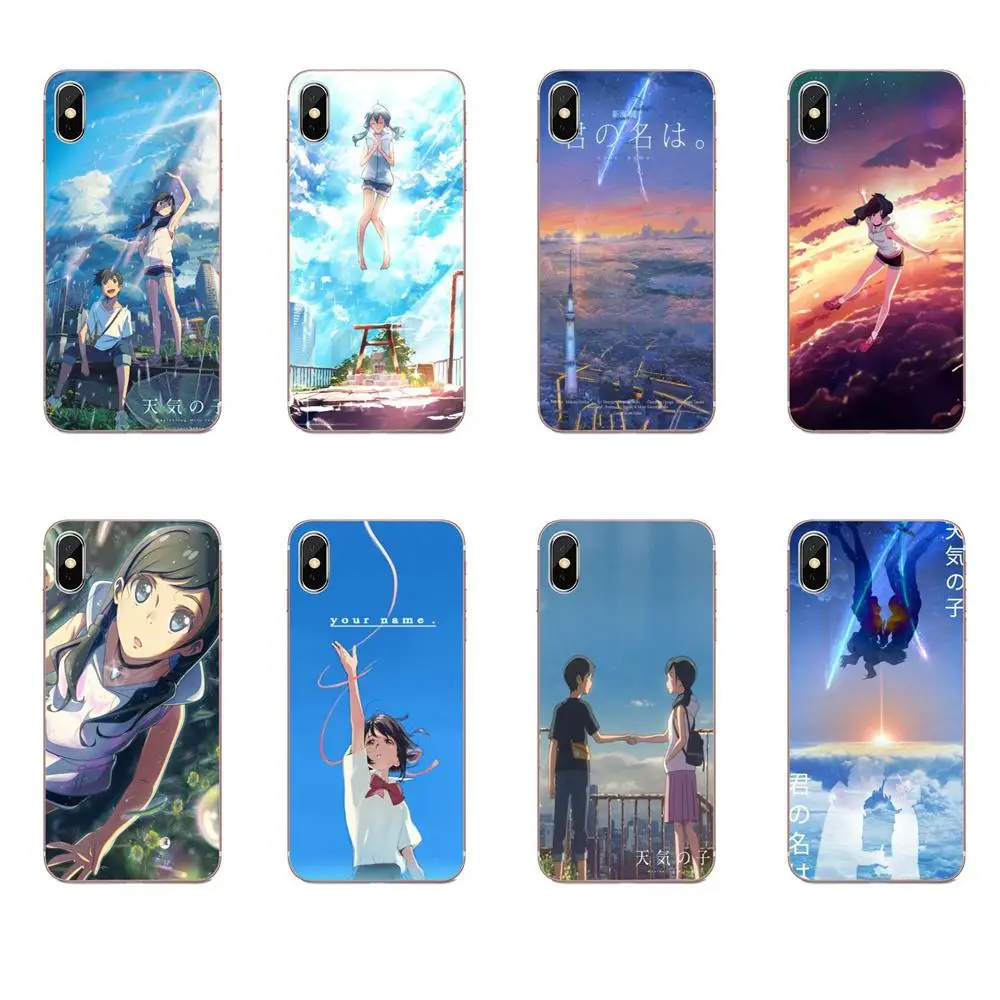 Tenki No Ko аниме ТПУ протектор экрана для Samsung Galaxy A31 A51 A71 5G A81 A90 A91 A01 A11 M31 S11 S11E S20 Plus Ultra |