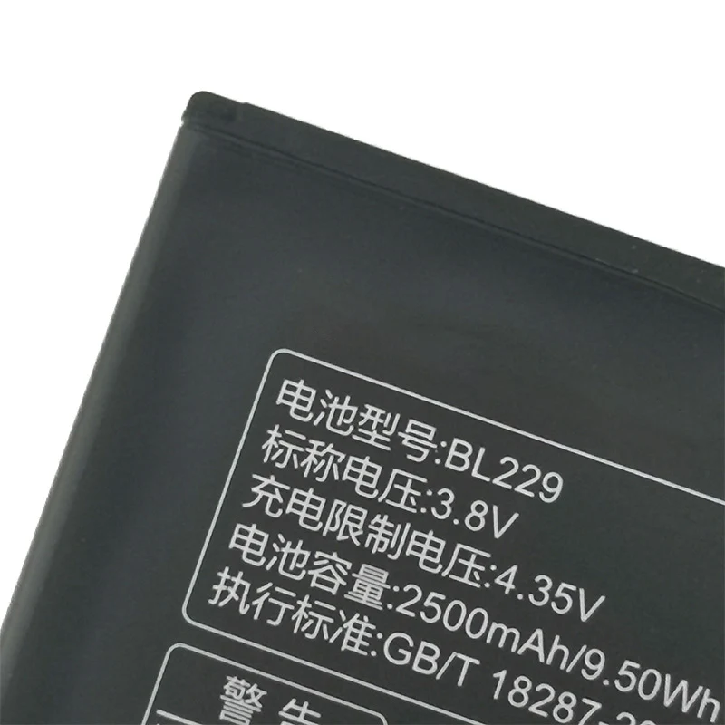 2pcs NEW Original 2500mAh BL219 Battery For lenovo BL229  A8 A806 A808T High Quality Battery + Tracking Number