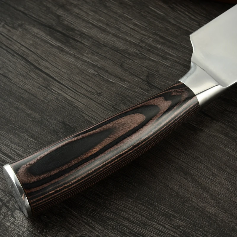 Японский кухонный нож Kirisuke из нержавеющей стали с высокой твердостью острые