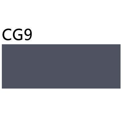 CG9--cool grey TOUCHFive двойной головкой маркеры манга Дизайнерские товары для рукоделия; черные туфли на основе жирных спирт маркеры фломастер для скетчей Рисовальщик - Цвет: CG9--cool grey
