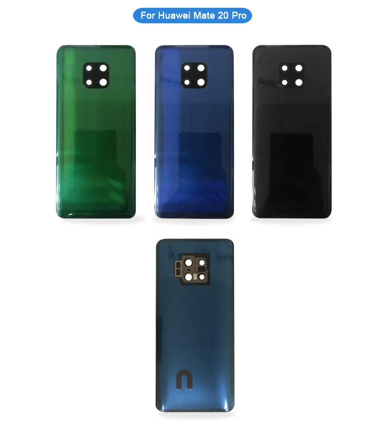 Стеклянная задняя крышка корпуса для huawei mate 20 Pro, запасная задняя дверь, чехол для батареи для mate 20 Pro, стеклянная крышка для батареи