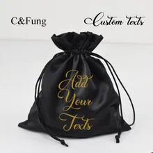 Пользовательские сообщения персонализированный атласный мешок шнурок органайзер для драгоценностей посылка сумка подружки невесты Вечерние подарочные сумки