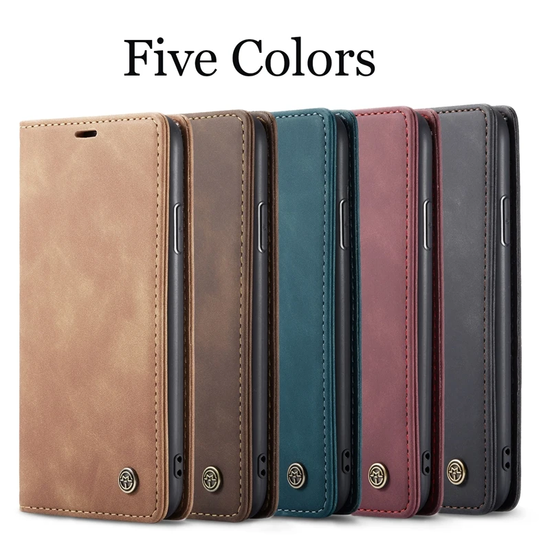 For iPhone 6 6S 7 8 Plus 11 Pro XS Max Case Luxury Leather Phone Case Stand Covers Fundas for iPhone X XR Case Wallet Flip Coque