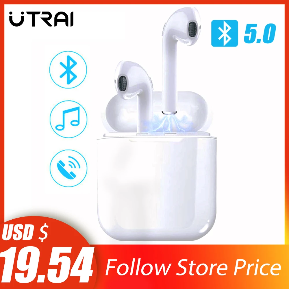 UTRAI беспроводные наушники TWS Bluetooth 5,0 Ture беспроводные стерео ...