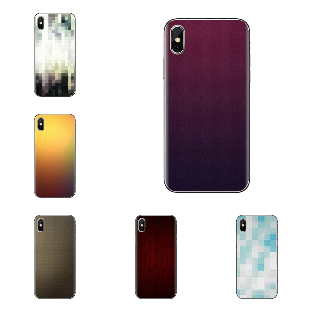 For Huawei Nova 2 3 2i 3i Y6 Y7 Y9 Prime Pro GR3 GR5 2017 2018 2019 Y5II Y6II Textures Pixels Transparent Soft Shell Covers |