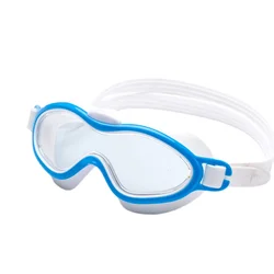 Wide Vision Kids Swim Goggles Anti Fog Waterproof Children Teenagers Big Frame Swimming Eyewear Boy Girl One-piece Swim Glasses