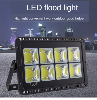 

Led 220v 200w 300W 400W 500W 100w Led Floodlight Reflector Flood Light Spotlight External Led Sealed Lamp Waterproof Outdoor
