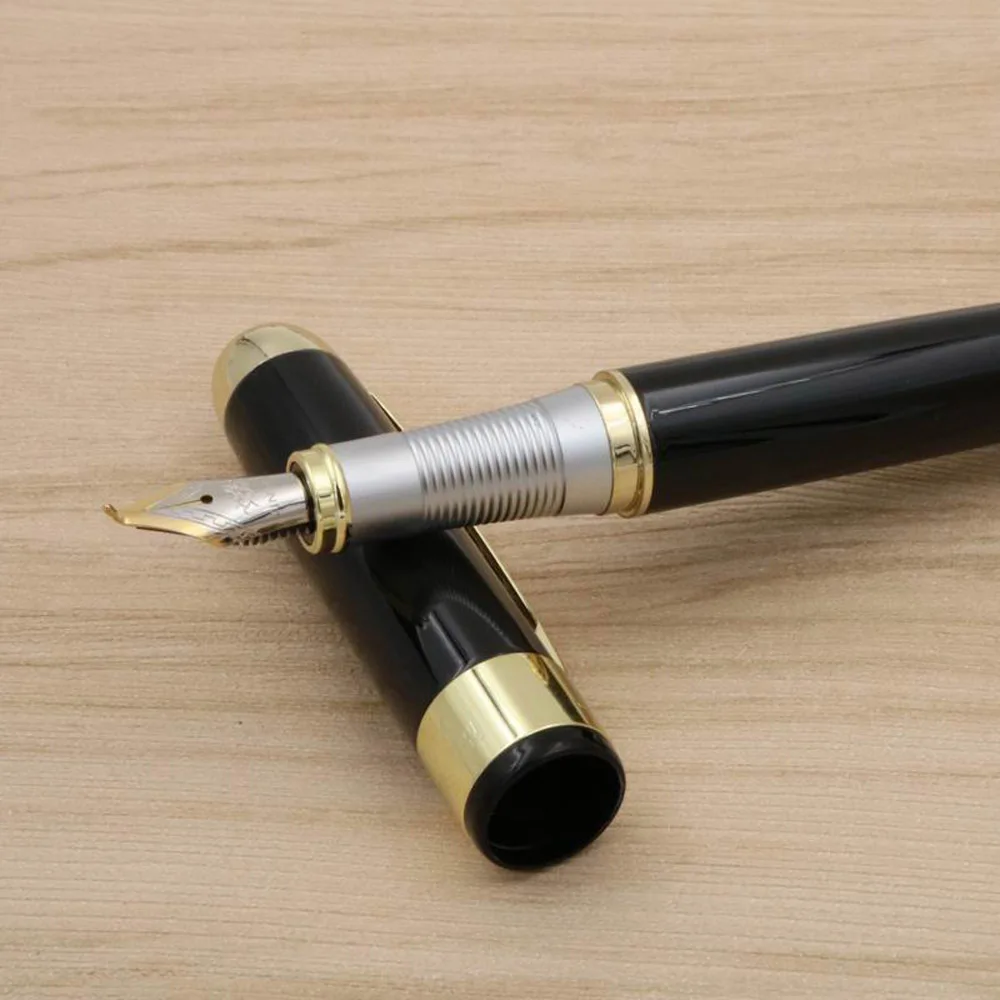 JINHAO 250 черного и золотого цвета для офиса подарок 1 0 мм перьевая ручка