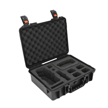 

RISE-Waterproof Storage Bag Carrying Case Remote Control With Screen Four Anti-Battery Explosion-Proof Pu Box For-Dji Mavic 2