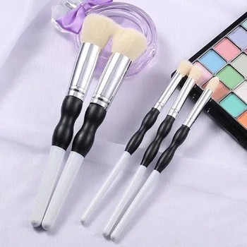 

10 Pcs Professional Makeup Brushes Set Foundation Eyebrow Eyeliner Brush Cosmetic Concealer Contract Color Brush Foundation Sets