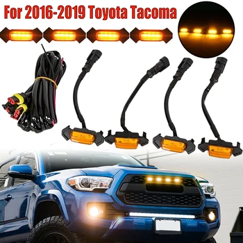 

Grille Amber Lights Kit For Toyota Tacoma w/TRD Pro Grill 2016-2020