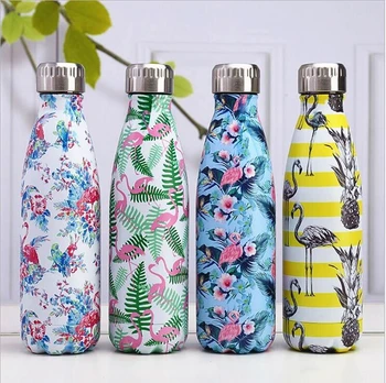 

Travel 500ML Starry Cola Water Beer Cold Thermos Thermos Vacuum Bottle Stainless Steel Sports