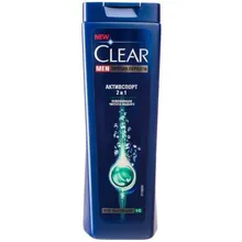Шампунь и бальзам против перхоти «Активспорт» Men 2в1 Clear, 200 мл
