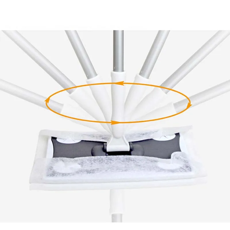 Professional Microfiber Flat Mop with 20 Reusable Fabric Pads for Hardwood, Laminate,Floor Cleaning Sweeper Broom Clean Tools