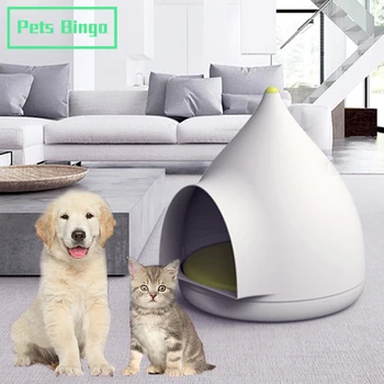 

Pets Bingo 50 Cm Dog Bed Moisture Proof Cat Nest Eco-friendly Kitten House Cute Pet Hut Creativity Doghouse Non-slip Puppy Tent