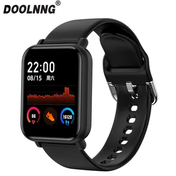 

Doolnng R7 IP68 Waterproof Heart Rate Blood Pressure Monitor Smartwatch Call reminder Sport Women Men Smart Watch 2020 Wristband
