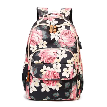 

2019 Summer New Shoulder Bag Female Student Casual Bag Tide Female Backpack Waterproof Nylon Bag Female Bag Korean Version