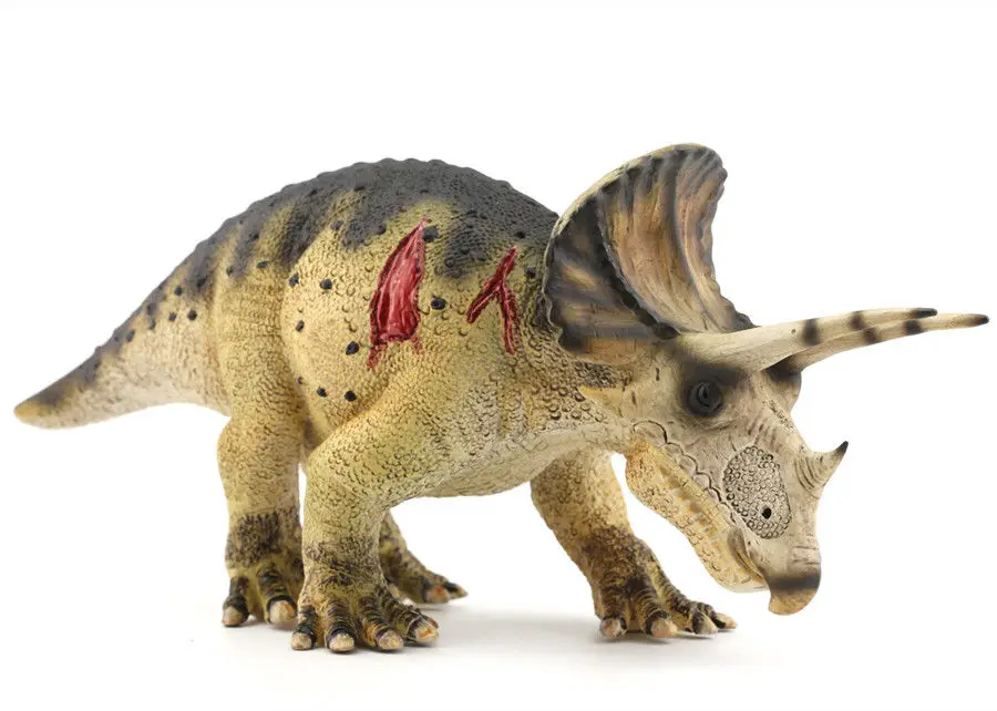 Фигурка динозавра Юрского периода Triceratops Ceratops реалистичная модель животного