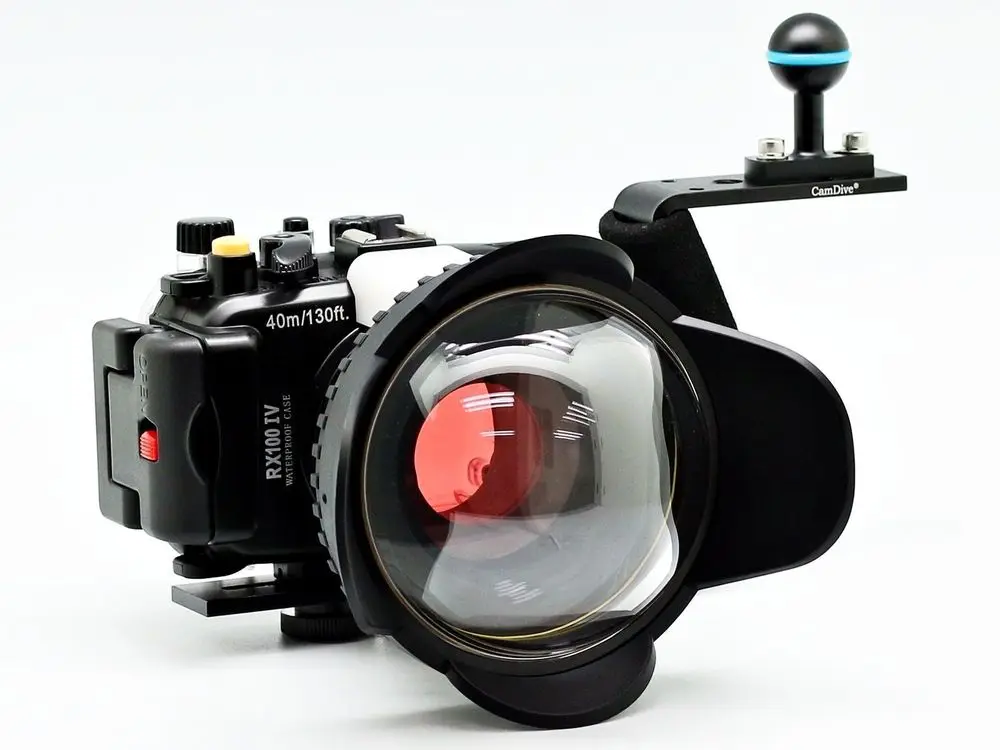 Чехол для подводной камеры Sony DSC RX100 IV 40 м/130 футов|underwater camera housing|dive housingcamera underwater