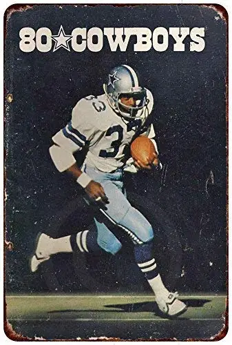 Оловянный знак Алюминиевый Ретро 1980 Dallas Cowboys винтажная металлическая картина «металлические номерные знаки» оловянный знак настенная декоративная доска Ретро Паб& бар Олово - Цвет: As Picture8