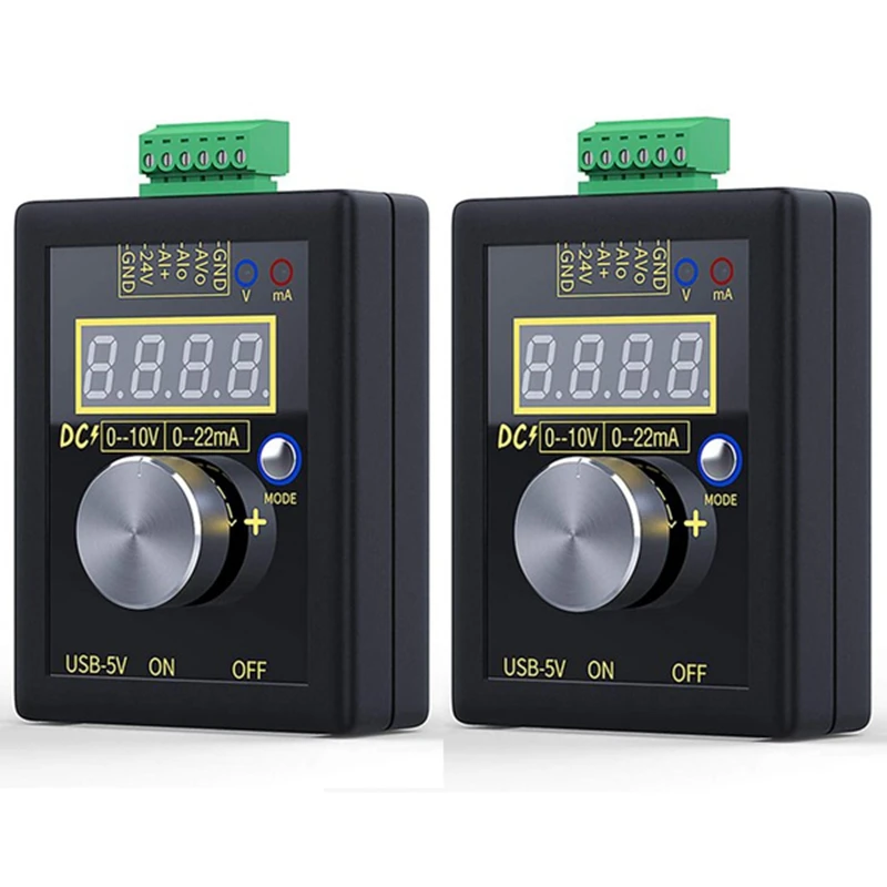 Topuality SG-002 Handheld Small Voltage Current Generator DC 0-10V 0-22mA Current Voltage Signal Producer Topuality SG-002 Handheld Small Voltage Current Generator DC 0-10V 0-22mA Current Voltage Signal Producer